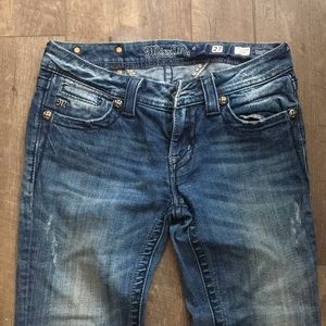 Worn pair of miss me size 27
